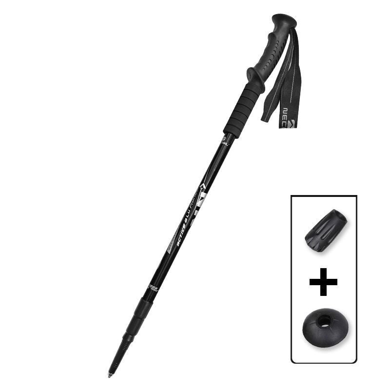 2pcs/lot walking stick Trekking poles