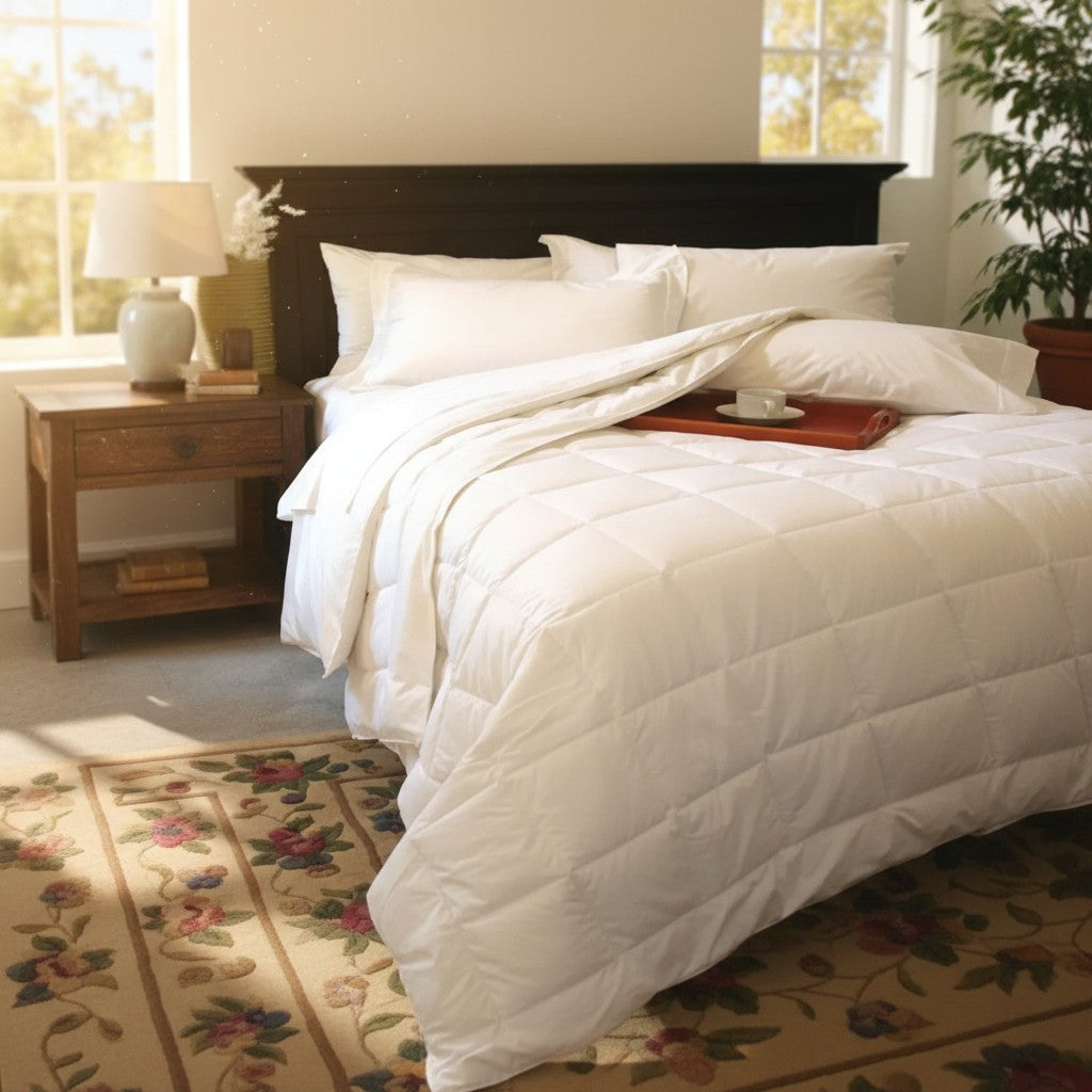 GHC Collection Heavy Weight Duvet Inserts Baffle Box Design