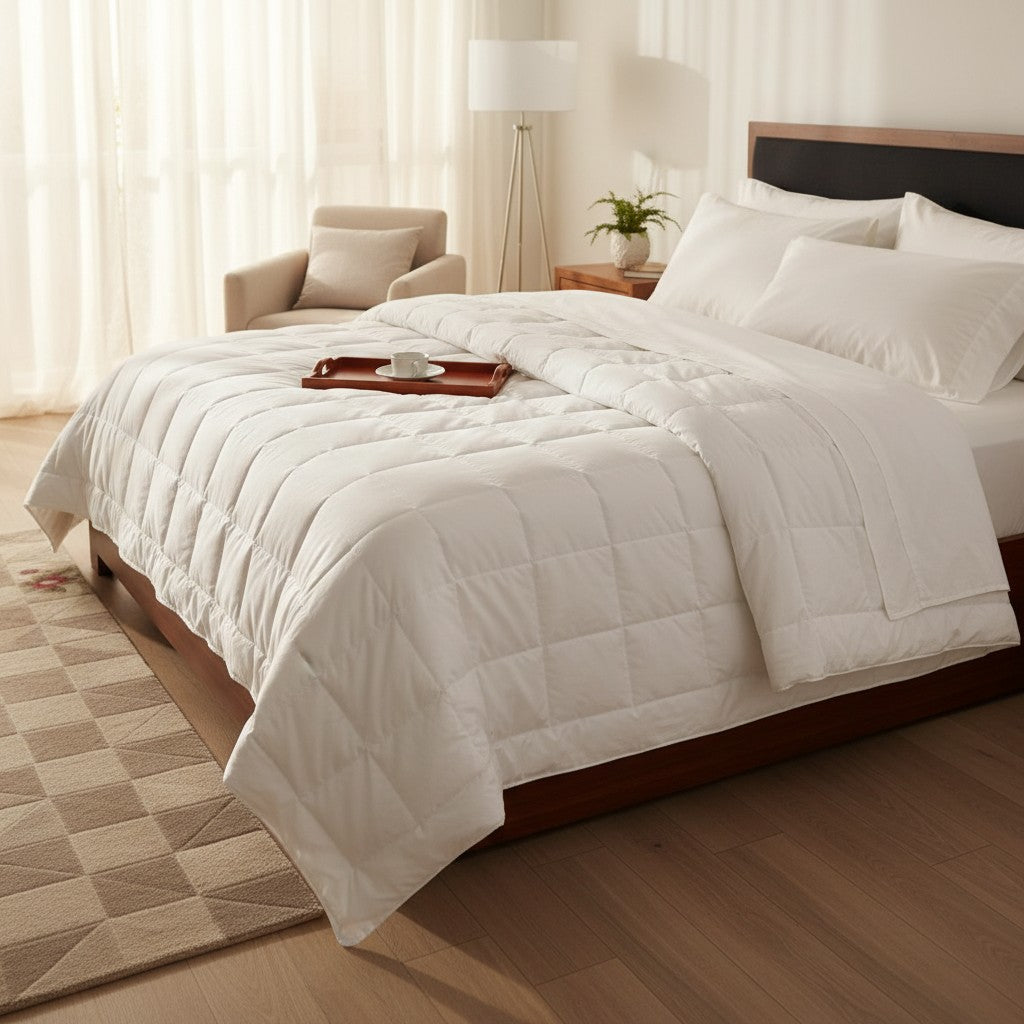 GHC Collection Heavy Weight Duvet Inserts Baffle Box Design