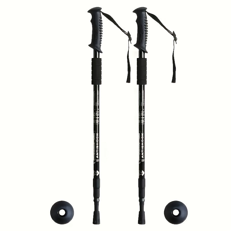NNETM Adjustable Aluminum Trekking Poles Set for Hiking